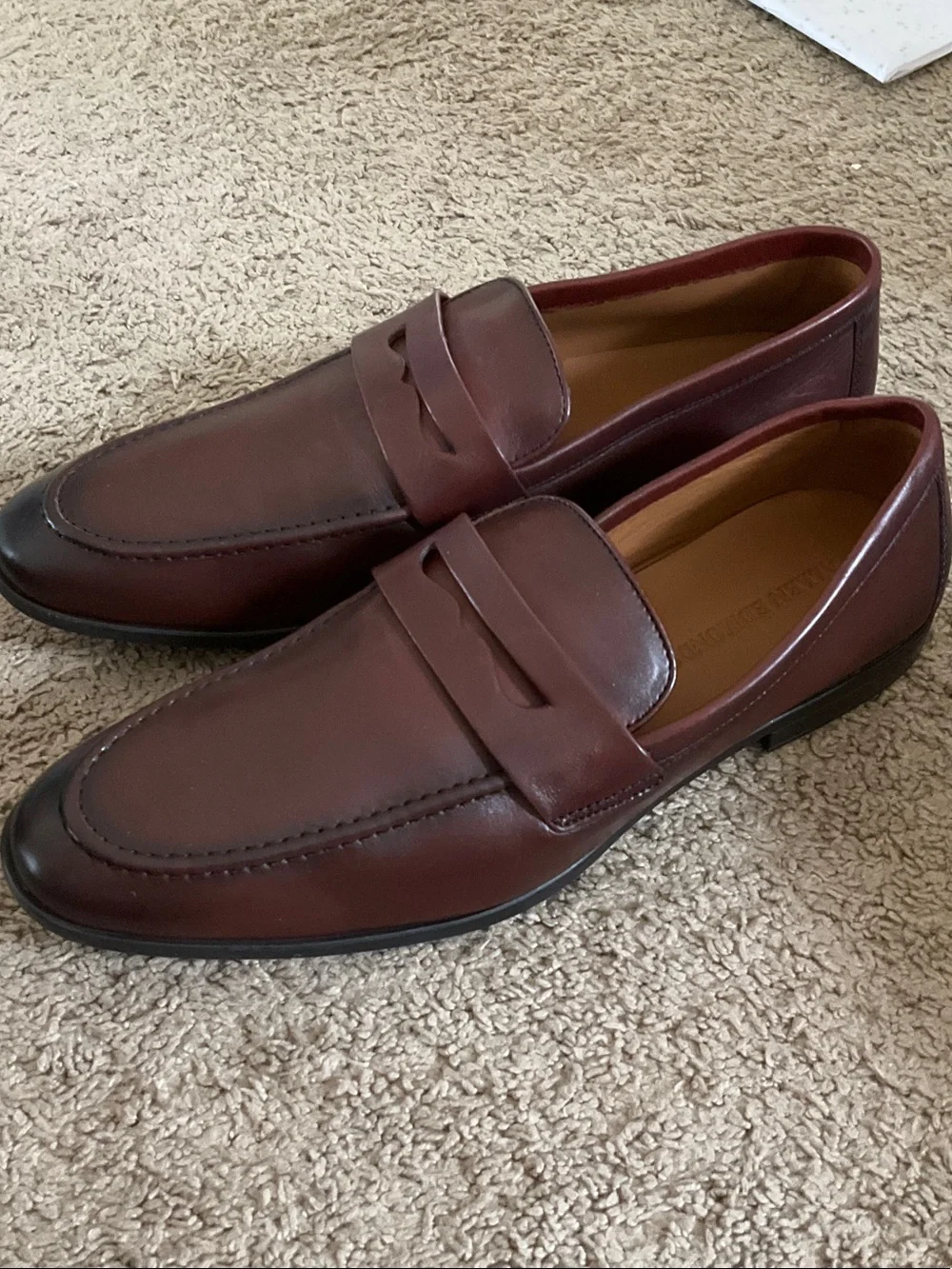Allen Edmonds Brown Leather Penny Loafer